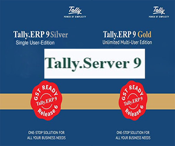 Tally ep9 Silver Tally Erp gold Tally Server 9